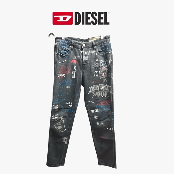 Diesel Denim - Diesel graffiti jeans